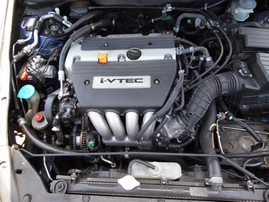 2003 HONDA ACCORD LX BLUE 4DR 2.4L VTEC AT A17595